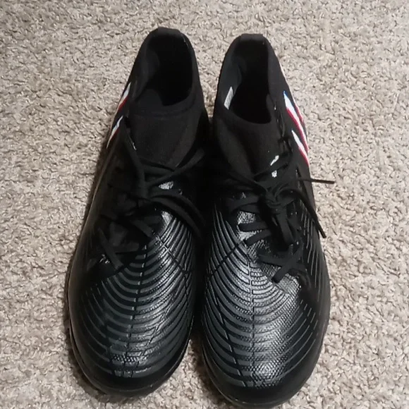 Adidas Predator Edge.3 LL TF Turf Black (Men's Sizes) New Soccer Shoes GX2631 - Picture 1 of 7